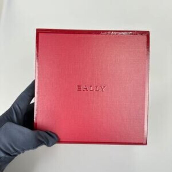 NIB Bally Bising Striped Belt Size 115cm